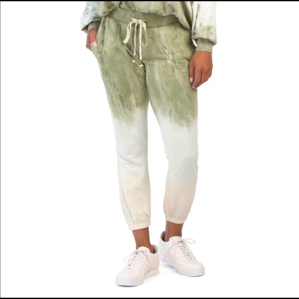 Young fabulous and broke jogger pants in taupe